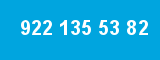 922 135 53 82 922 135 53 82